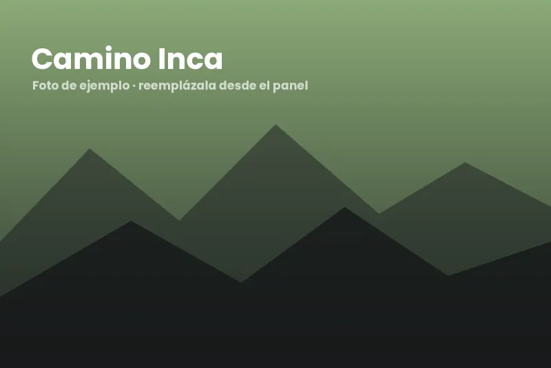 Camino Inca a Machu Picchu